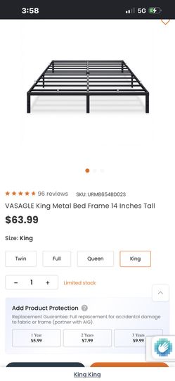 King Size Bed Frame
