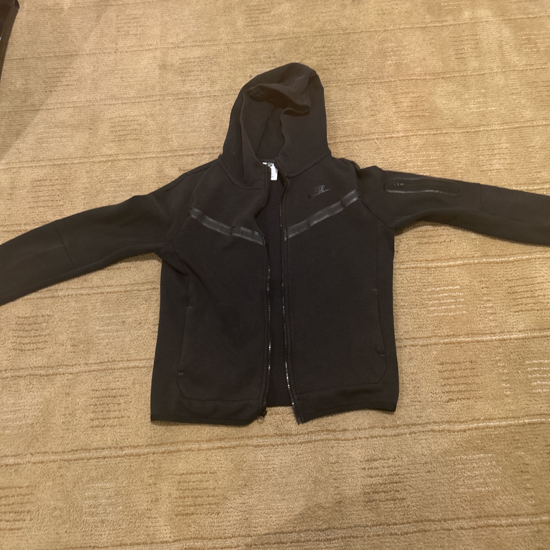 Nike Sportswear Tech Fleece Full Zip Hoodie Kids Size Large