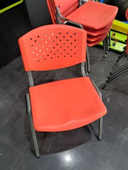 Stackable chairs