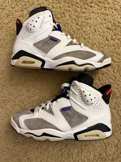 Size 9.5 (Used, no box) - Air Jordan 6 retro LTR flint