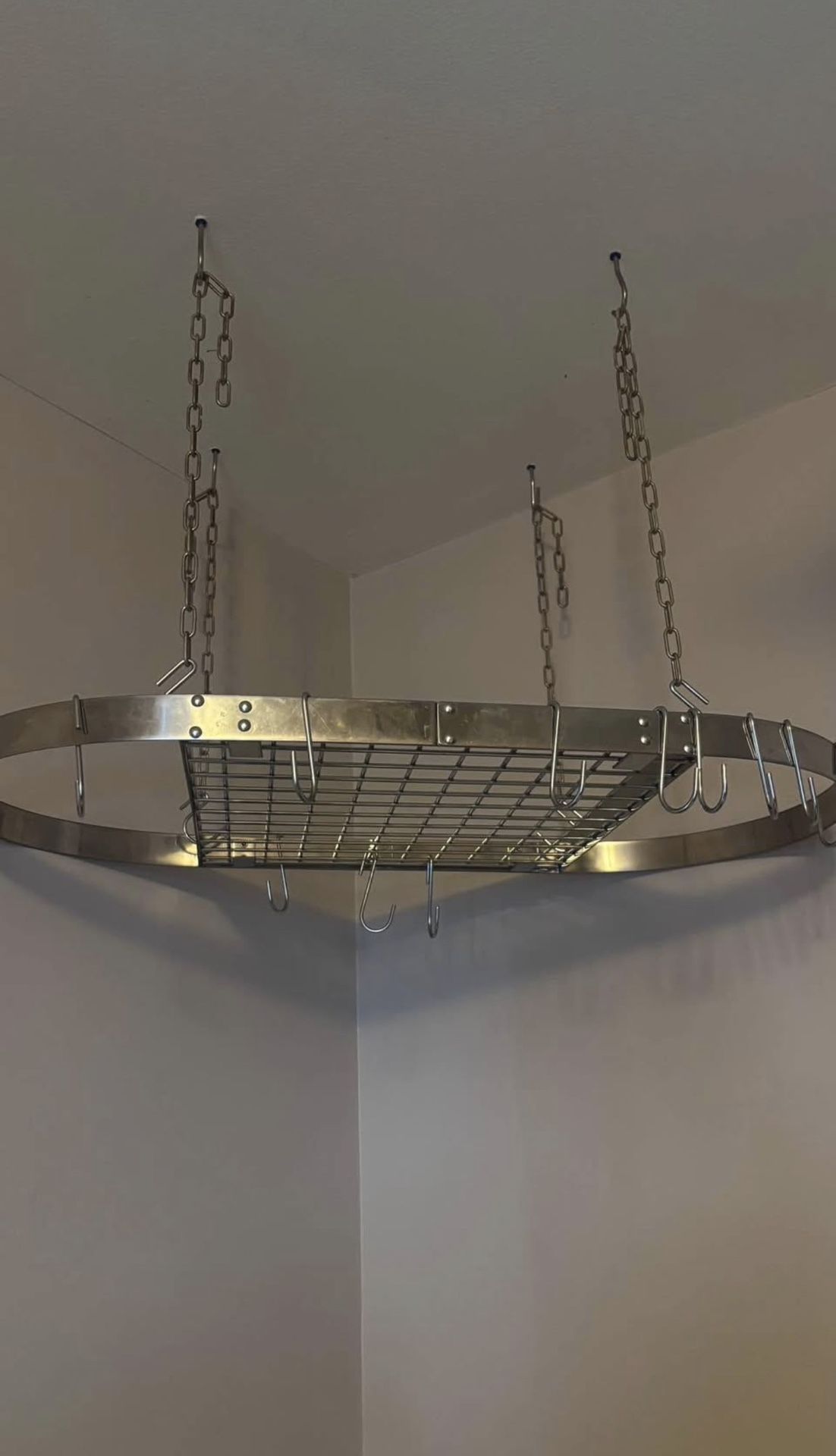 Ceiling Mounted Pot Rack