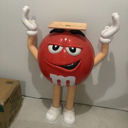 Red M&M Character 