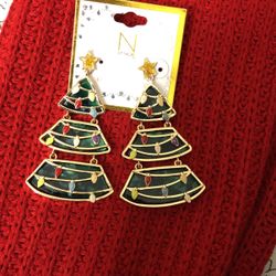 Christmas Tree Earrings