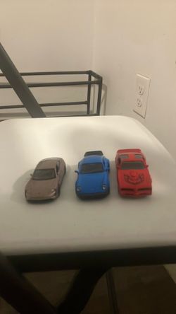 Multiple cars and collectibles