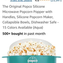 Brand New! Popco Original Microwave Popcorn Maker