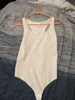 Off white body suit