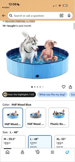 Dog pool indestructible
