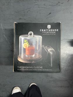 Crafthouse by Fortessa The Smoking Cloche Cocktail Appetizer Smoker Kit Cheese