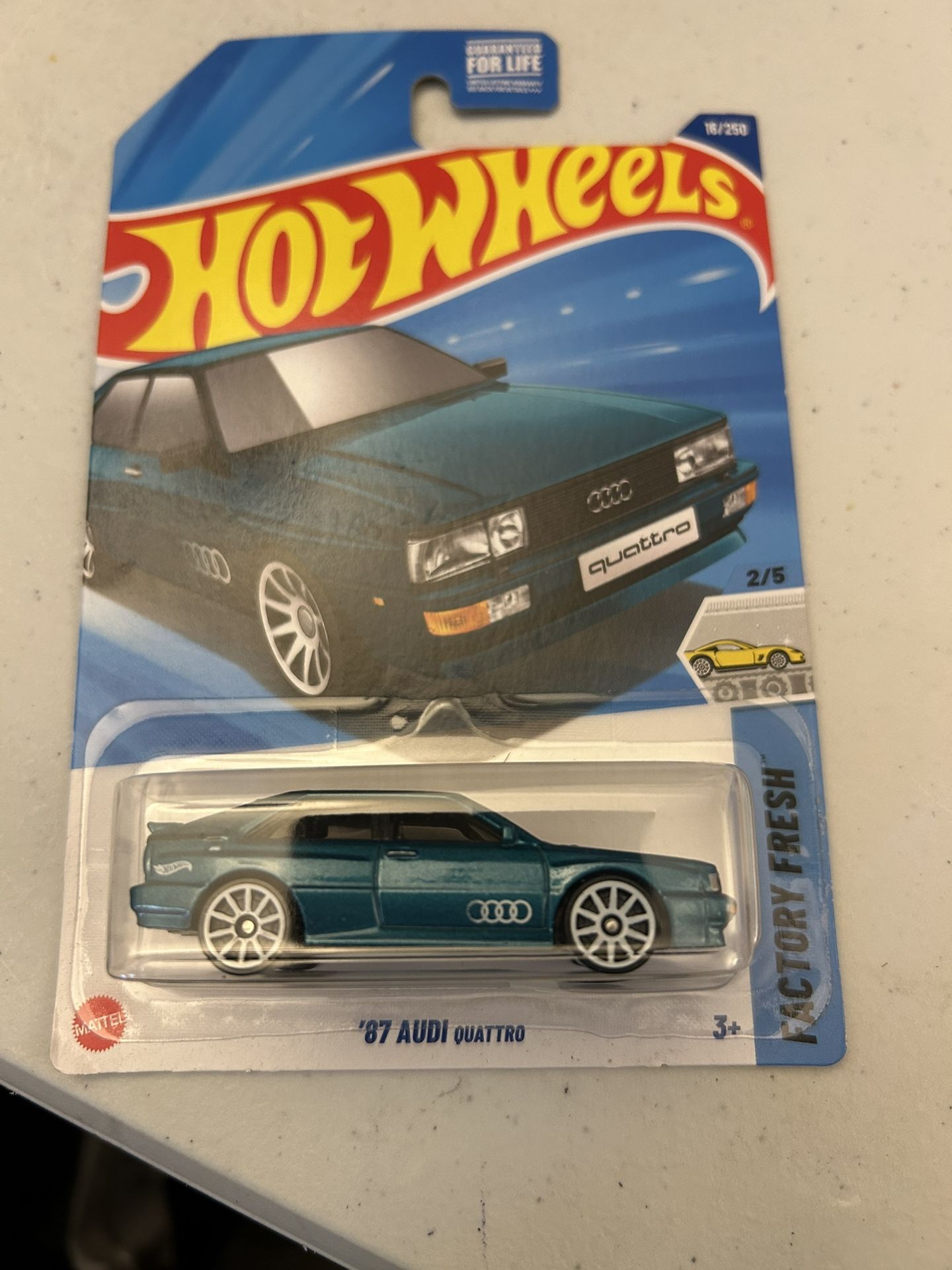 Hot Wheels 87’ Audi Quattro