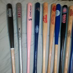 Baseball mini bat collection