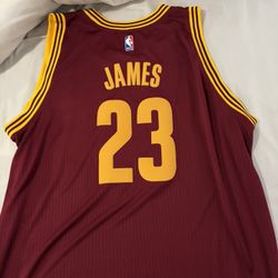 2XL LeBron James cavs Jersey