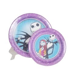 Nightmare Before Christmas Jack Skellington 8 count Party Plates (Set Of 2)