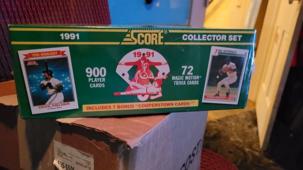1991 Score Baseball Collectors Set