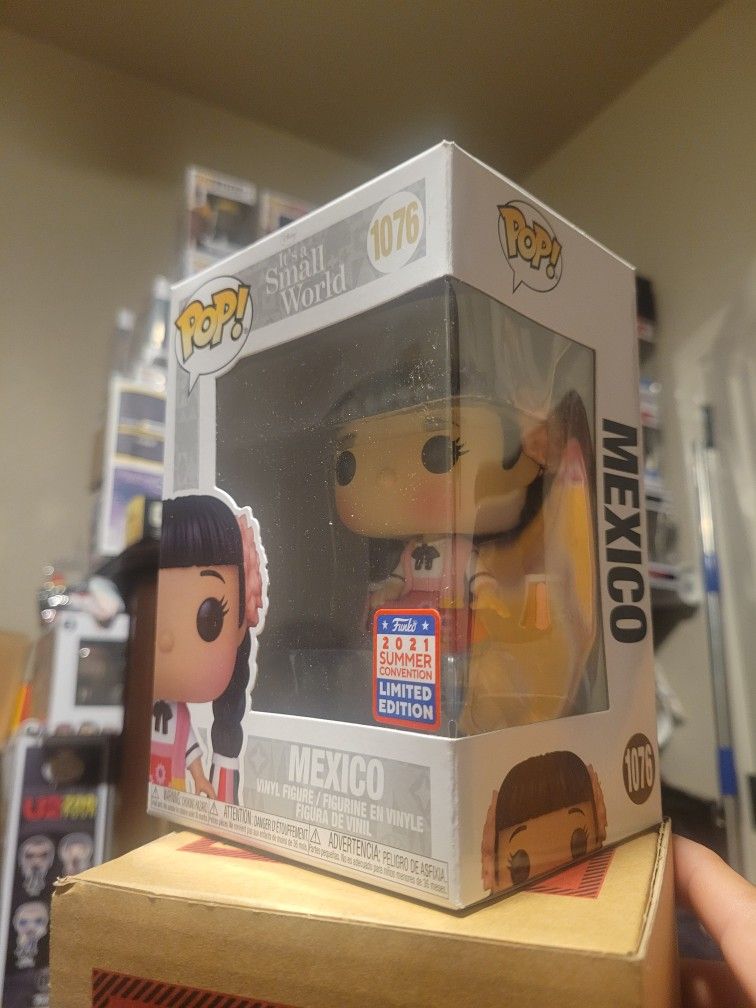 Its A Small World Disney Mexico Funko Pop Mexican Little Girl