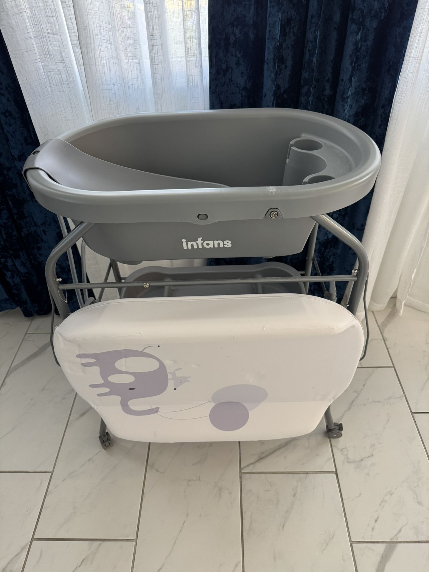 Baby Changing Table With Bath Tub