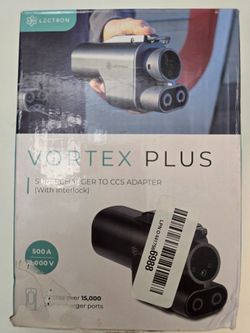 Lectron Vortex Plug Supercharger To CCS adapter - 500A/ 1000V NEW