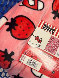 Hello Kitty Strawberry Blanket