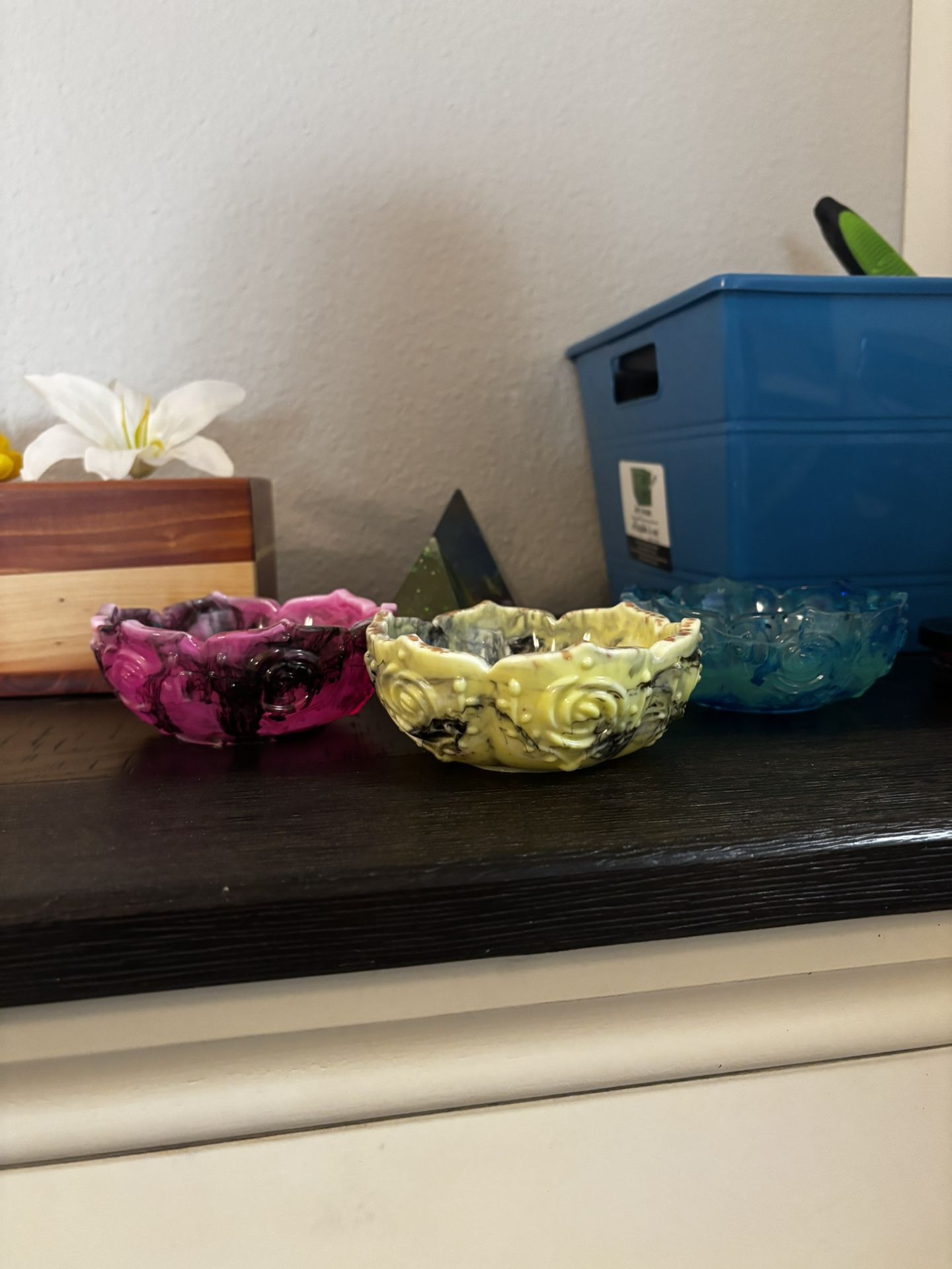 Handmade Resin Bowls