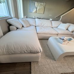 White Sectional Cloud Couch Brand New 🚚FREE DELIVERY 🚚 