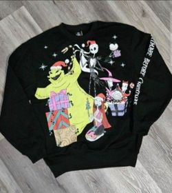 Nightmare Before Christmas Crewneck Sweater