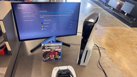 Sony PlayStation 5 Slim disc version 1Tb w game no trades nothing sold selarate no trades FIRM PRICE