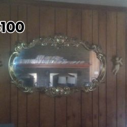 Large Ornate Mirror 