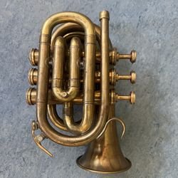  Vintage Pocket Trumpet