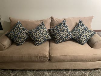 Couch and loveseat