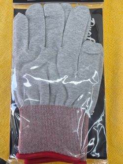 Vinyl wrap gloves
