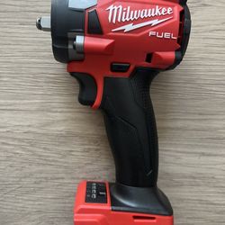 Milwaukee M18 FUEL GEN-3 18V Lithium-Ion Brushless Cordless 3/8 in. Compact Impact Wrench with Friction Ring (Tool-Only