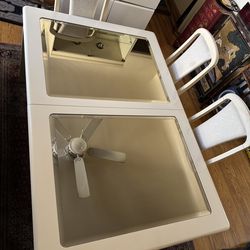 Mirrored Dining Room Table