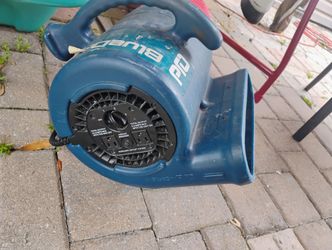 Blu Dri Pro 1/4 HP Blower Fan