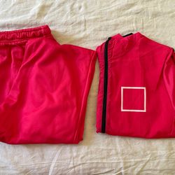 Squid Game Soldier Halloween Costume*Square, Size M