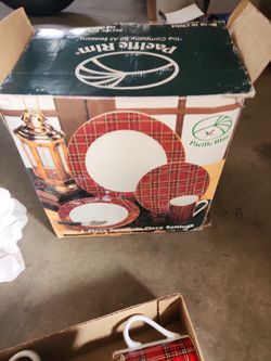 Pacific Rim 4-piece Plate Setting-NEW