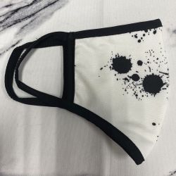 Face Mask paint Splatter