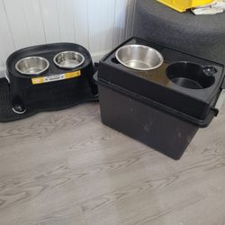 Dog Bowls And Storage Container