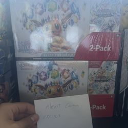 Prismatic Evolutions 2 Pack bundle