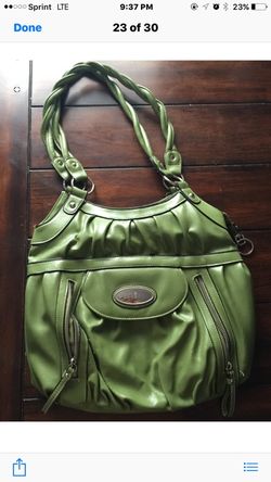Green purse