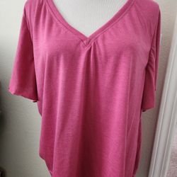 Pink Top In Large