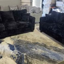 SUPER DEAL! Brand New Byers Market FLUFFY Sofa/Loveseat Sets (TAX INCLUDED) 4 colors available!