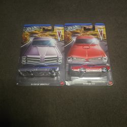 Hot Wheels Silver Series   '66 Pontiac GTO **CHASE**'65 BONNEVILLE