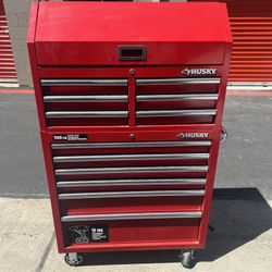 Husky Tool Box With Tools