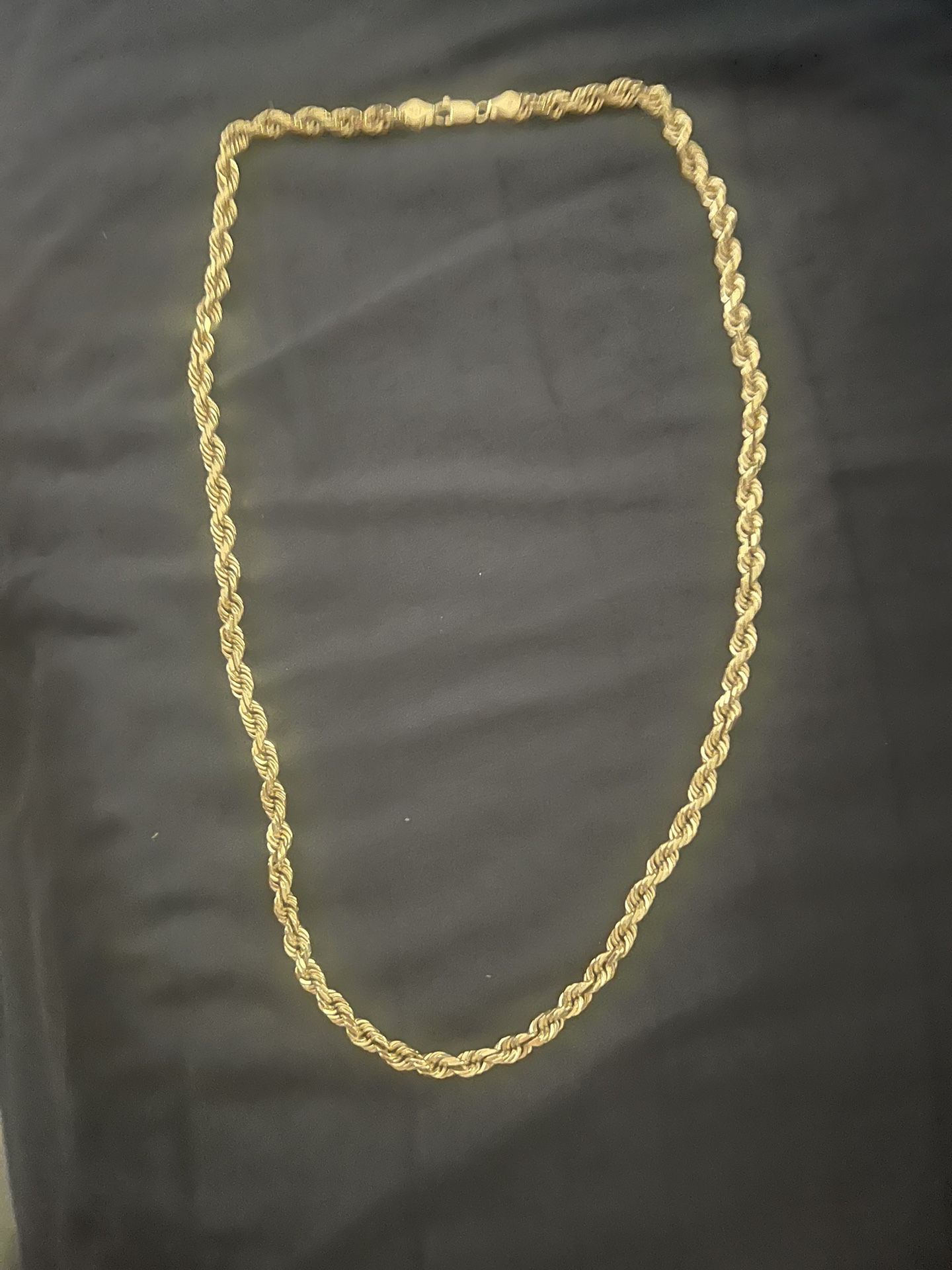 6mm Rope Gold Chain