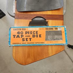Tungsten Steel Tap And Die Set