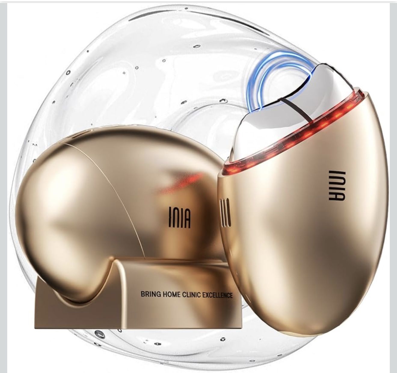 INIA 7-in-1 Red Light Therapy for Face and Neck