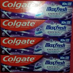 Colgate Max Fresh Toothpastes 6.3oz Each 