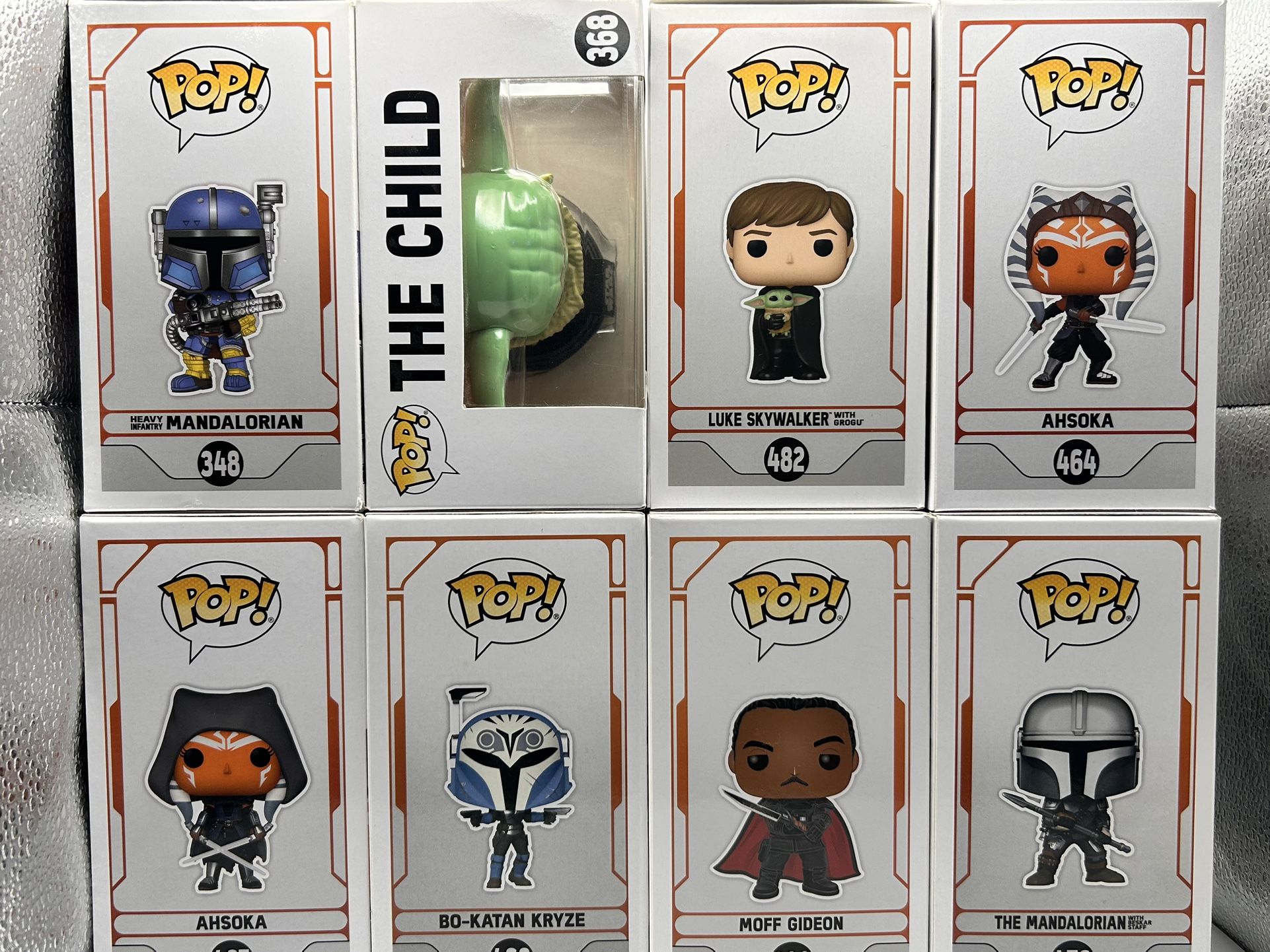 Star Wars Funko Pop Lot of 12.