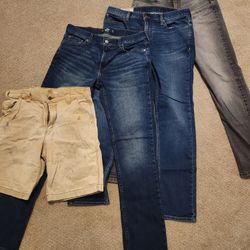 Hollister Levi Jeans Carhartt Shorts W32