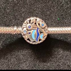 Fish Silver Charm