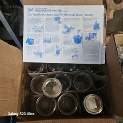 Vintage BALL Quart Jars 10 